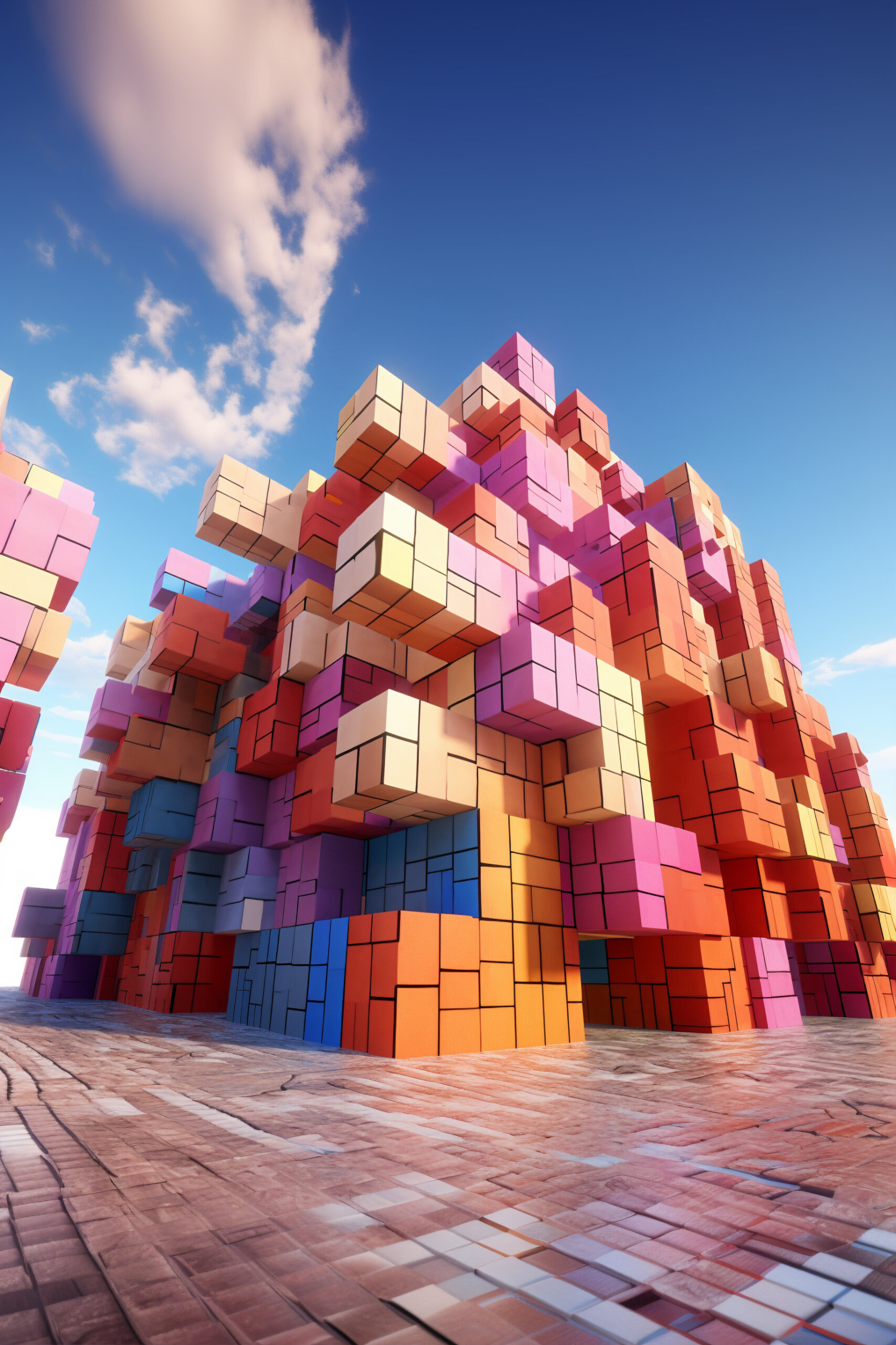 3d-rendering-abstract-building